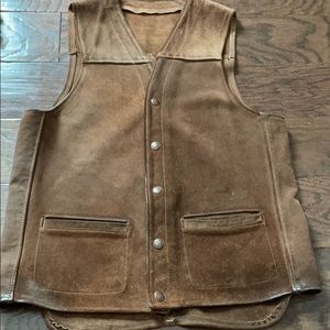Suede Western Vest